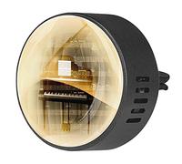 BestIdeas 2 PCS Vent Clips Car Air Freshener with Piano Music, Aromatherapy Essential Oil Diffuser