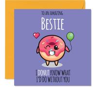 Bestie Birthday Card, Donut What I'd Do