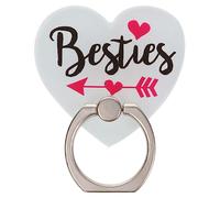 Besties Cupids Arrow Best Friends Phone Ring Holder Grip Finger 360 Mount Stand Mobile Universal Loop for All Smartphones