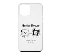 Besties Forever Girlfriend Best Friend Peanut Butter & Jelly Case for iPhone 12 mini