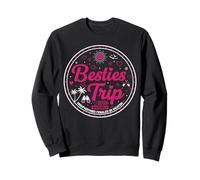Besties Getaway 2026 Funny Girls Road Trip Vacation Sweatshirt
