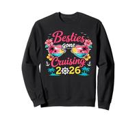 Besties Gone Cruising 2026 Girls Matching Women Cruise Sweatshirt