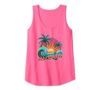 Besties Maldives All Girls Trip Beaching Vacation Diva Tank Top