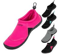 BESTIF Bathing Shoes Men Women Swimming Shoes Neoprene Water Shoes Drawstring Lightweight and Comfortable Black Blue Size 36-45, pink, 6 UK