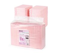 BESTIF Puppy Training Pads - 100 Leak-Proof Ultra Absorbent Pet Pads | 6-Layer Protection for Dogs, Cats & Small Pets (100, 60 x 90 cm, Pink)