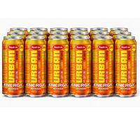 Bestin Urban Mango Energy Drink 48X500ml, Carbonated Fruit Drink with Caffeine, Taurine & Vitamin B, Refreshing Mango Flavour, Everyday Energy Drink