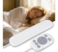 BESTING Bone Conduction Pillow Speaker, Under Pillow Speaker with 36 Soothing Sounds, 16H Playtime & 3 Timers, Mini Portable White Noise Machine for Side Sleepers, Office Nap, Travel, White