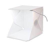 Besting Photo Studio Tent, Mini Foldable Photography Studio Portable Light Box Kit with LED Light Tent,Mini Photo Studio Small Shooting Box Photography Lighting Tent Kit for Smartphone or DSLR Camera