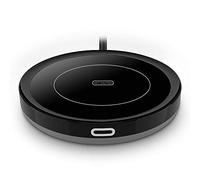 BESTINNKITS Smart Coffee Warmer, Auto On/Off Gravity-Induction Mug Warmer For Office Desk Use, Candle Wax Cup Warmer Heating Plate Middle Black