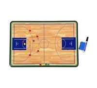 Bestiry Basketball Coaching Board, Basketball Clipboard for Coaches, Double-Sided Use, with Storage Bag, for Competition or School Teaching(Medium)