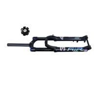 Bestiry FukkeR 27.5 29 Inch Mountain Bike Suspension Fork Bicycle Air Supension Front Forks Barrel Shaft 15 * 100 Travel 160mm Straight Tube 1-1/8 Disc Brake A-pillar