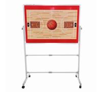 Bestiry Large Magnetic Dry Erase Coaching Sheet for Whiteboard, Basketball Tactics White Board for Coaches and Teachers, Basketball Coaching Board, Teaching Aid Tools for Classrooms