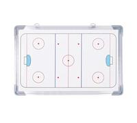 Bestiry Magnetic Ice Hockey Coach Clipboard Kits, Ice Hockey Whiteboard for Coach, Ice Hockey Coaching Board, Double-Sided Ice Hockey Dry Erase Board for Coaches, Exquisite Board Surface