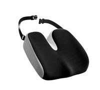 Bestiry Seat Cushion for Truck Driver Cushion for Car Seat Driver for Comfort Raise Height Tailbone Pain Relief Cushion Memory Foam Seat Cushion, for Long Driving, (Black),Black