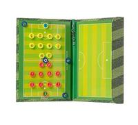 Bestiry Soccer Coaching Board, Foldable Double Sides Magnetic Football Strategy Clipboard, Football Tactics White Board, for Soccer Coaches and Teachers, Teaching Aid Tools