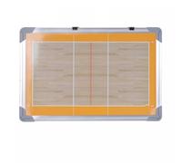 Bestiry Volleyball Board, Double-Sided Sports Coaching Whiteboard, Volleyball Coaching Board, Dry Erase Board Equipped with Marker Pen, Chess Pieces & Eraser, Magnetic Board Kit