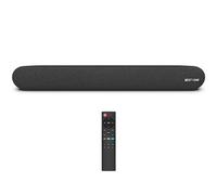 BESTISAN Soundbar for TV, 28 Inch HDMI ARC Sound Bar with Bluetooth 5.0, Optical, RCA, AUX, USB Connectivity, Powerful TV Sound Bar Surround System for Gaming/PC/Projector, Wall-Mountable with Remote