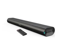 BESTISAN Wave Base Sound bar with Bluetooth for TV Tabletop Digital Audio Speaker System/Home Theater, Gaming, Projectors, with Remote Control, HDMI-ARC,AUX, Optical, USB