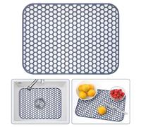Bestjing Silicone Sink Protector for Kitchen Sink - 16.65''x12.2'' Kitchen Sink Grid Accessory, Non-slip Heat Resistant Sink Grid Dry Mat for Bottom of Porcelain Stainless Steel