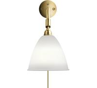 Bestlite BL 7 wall lamp Bone China / Brass Gubi - 5710902052797