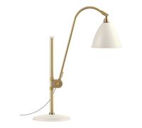 Bestlite BL1 Table Lamp Matt White/ Brass