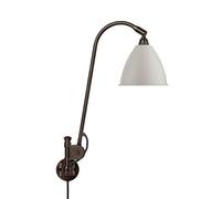 Bestlite BL6 Wall Lamp Black Brass/ White