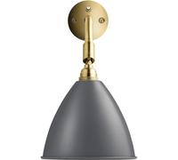 Bestlite BL7 Wall Lamp Gray/ Brass