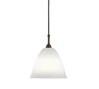 Bestlite BL9M Pendant Medium Black Brass & Porcelain