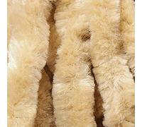 Bestlivings Single Fleece Curtain String Diameter 4 cm x 200 cm (Beige) as a Replacement or for Individual Design of Fleece Curtains - Ideal as Insect Protection Curtain