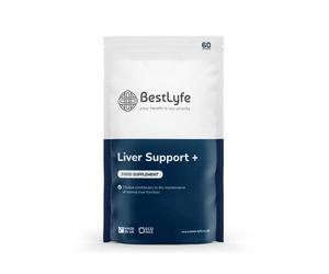 BestLyfe Liver Support + | Milk Thistle | Twin Pack | 120 Capsules | Liver Detox | Liver Cleanse | Liver Repair | Liver Supplements | Brain Function Support | Drug Free Treatment | UK Made