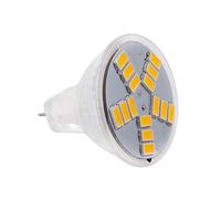 Bestlymood 7W MR11 GU4 600LM LED Bulb Lamp 15 5630SMD Warm White Light