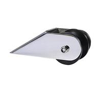 Bestlymood Marine Stainless Steel Boat Bow Anchor Roller Bracket Rollers for Yacht(Black)