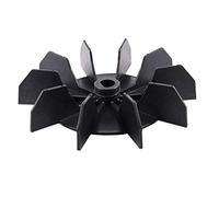 Bestlymood Replacement 0.5" Inner Bore 10 Impeller Air Compressor Motor Fan Blade Black