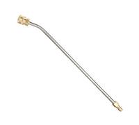 Bestlymood Washer Extension Gutter Cleaner Attachment Accessory,High Pressure Washer Gutter Rod For Lance/Wand 1/4 Inch Quick Connect,30 Degrees Curved Rod,14 Inch