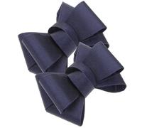 BESTOMZ 1 Pair Bow Shoe Buckle Decorations Shoe Accessories Beautiful Stunning Look Cloth Pvc Removable Decorate for Women Weddings Dinner Party