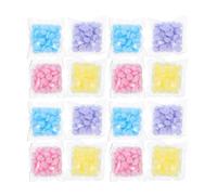 BESTOMZ 100 Bags Laundry Fabric Scent Boosters with Quick Dissolution Formula and Fabric Softening Microcapsule Essence, Soft Fragrance Beads for Washer and Hand Wash to Keep Random Color