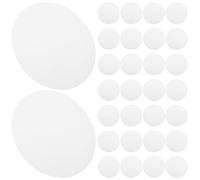 BESTOMZ 100pcs 15cm round Qualitative Filter Paper Sheets for Laboratory Filtration and Analytical Chemistry, White Paper Material with Particle Trapping Feature, for Scientific