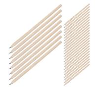 BESTOMZ 100pcs Hexagonal Wooden Hb Pencils for Writing and Sketching Hard to Break Graphite Core and Natural Wood Texture, Eraserless Design Reduces Rolling, for Classroom and Artists
