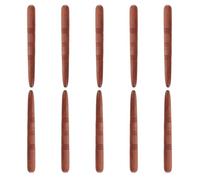 BESTOMZ 10pcs Wooden Trigger Point Massager Tools Lightweight Ergonomic Curved Acupressure Sticks for Full Body and Foot Massage, for Travel and Home Wellness Routine