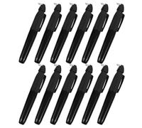BESTOMZ 12pcs Golf Ball Marking Tool with Mini Marker Pens for Precise Alignment Portable and Compact Golf Ball Pens Made of Sturdy Abs and Iron and Office Use