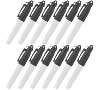 BESTOMZ 12pcs Portable Golf Marker Tool for Precise Line Drawing on Golf Balls and Small Items, Compact Abs and Iron Material with Multi-scene Functionality for Course and Artwork