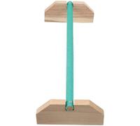 BESTOMZ 1pcs Bird Activity Standing Rod Pet Hen Balance Frame Develops Balance and Coordination Wear-resistant Wooden Simple Atmosphere Home Parrot Pet Bird Random Color