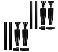 BESTOMZ 2 Sets Outdoor Fountain Nozzle Set with Versatile Nozzle Selection and PC Material for Efficiently Circulating Water, for Backyard and Patio Garden Fountain Parts