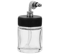 BESTOMZ 22cc Airbrush Glass Bottles for Model Painting Refillable Paint Cup