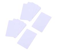 BESTOMZ 250pcs Blank Pvc Smart Chip Cards for Membership and Game Use Easy to Use White Plastic Cards Suitable for Personal and Business Applications and Id Creation