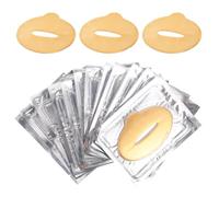 BESTOMZ 25pcs Hydrating Exfoliating Lip Mask for Women with Plant Fibre Material Moisturize and Nourish Lips Portable Home Suitable for Travel and Daily Life