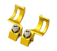 BESTOMZ 2pcs Bike Brake Accessory Brake Lug Thumb Shifter Connector Aluminium Alloy Integrator, Golden, for Braking and Shifting, Model Series Bl-m9000 Bl-m9020 Bl-m8020 Bl-m8000 Bl-m7000