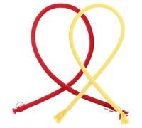 BESTOMZ 2pcs Flexible Stiff Ropes Magic Trick Props for Stage Performance and Practice, Portable Cloth Material, Easy to Store, and Magicians