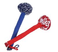 BESTOMZ 2pcs Portable Back Massage Hammers with Cloth Material, Hand Held Body Massager Tools for Legs and Back, Easy to Carry for Office and Travel Use