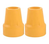 BESTOMZ 2pcs Rubber Cane Tips with Skid Protection for Trekking Poles and Hiking Canes, Sturdy Non-slip Replacement Feet Suitable for Majority of Hiking and Trekking Poles, for Elderly